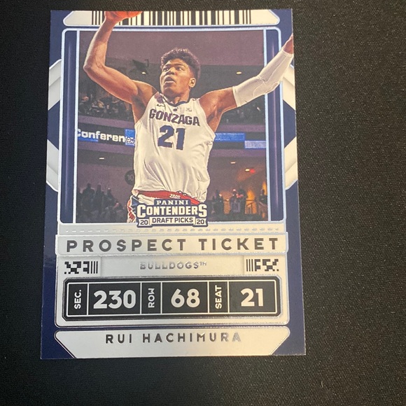 Rui Hachimura - 2020 Panini contenders draft picks #33 - Picture 1 of 2